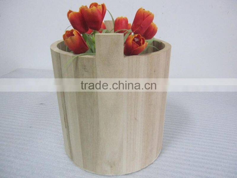 Garden Decoration Wooden Flower Pot/Wood Planter /Planter Box