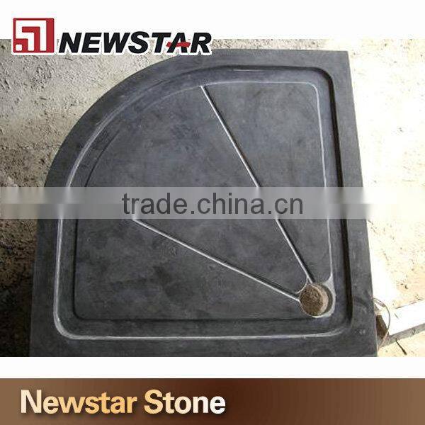 Granite stone sector shower base