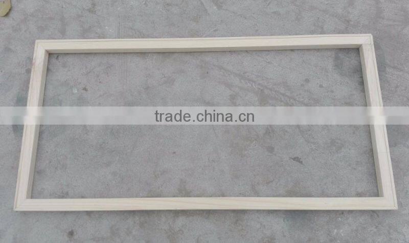 factory hot sale wooden gallery stretcher bars
