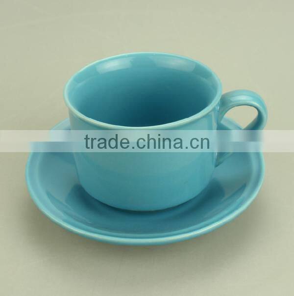 BT5087 ceramic 200ml color nice promotion coffee cup and saucer