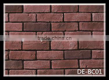 high quality exterior red brick wall tiles