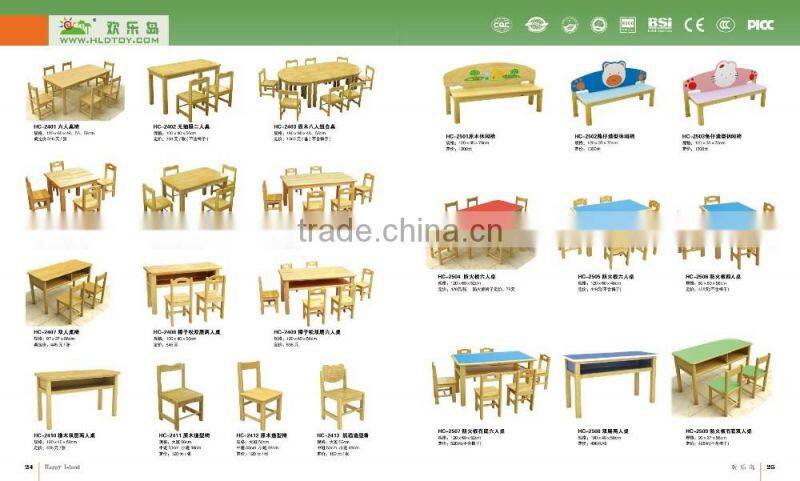 (HC-2505) Modern design Nursery school furniture kindergarten furniture used
