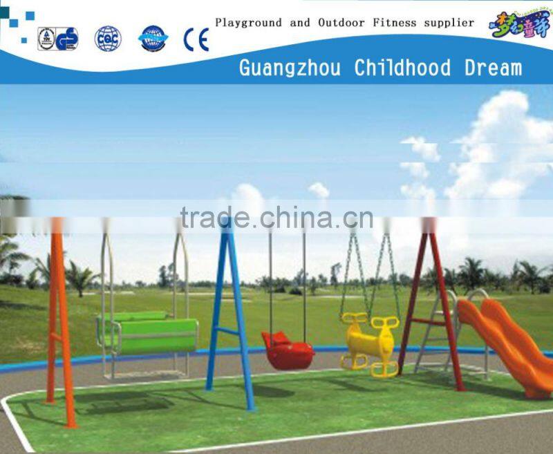 (CHD-881) Colorful outdoor galvanized swing sets