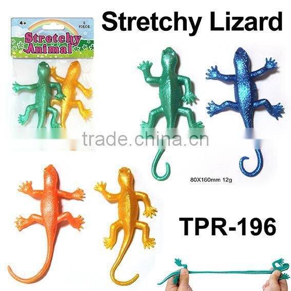 Novelty Changing Color Stretchy Lizard Toys
