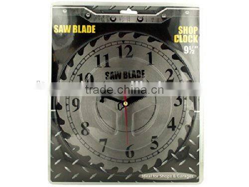 saw blade clock