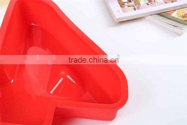 Number four shape mold DIY cookie mold silicone molds for microwave cake