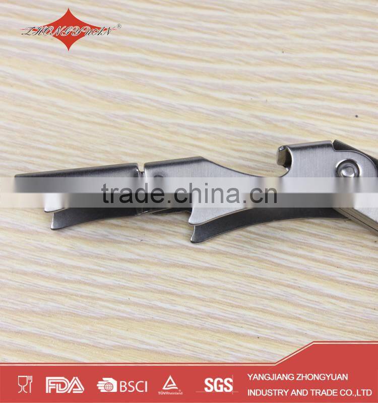 multifunction custom bottle can opener wine corkscrew