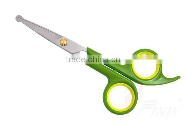 2 Pcs Set Ball (Round) Safety Tip Dog & Pet Grooming Scissors