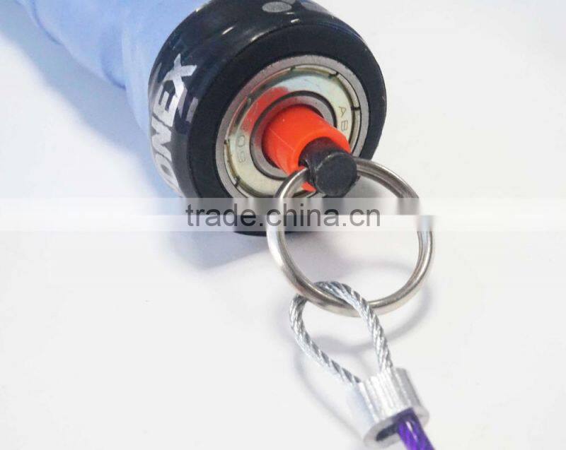 Factory wholesale private label speed skipping jump rope with pp handle
