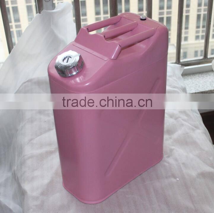 5L 10L 20L Fuel Petrol Metal Jerry Can With Flexible Spout