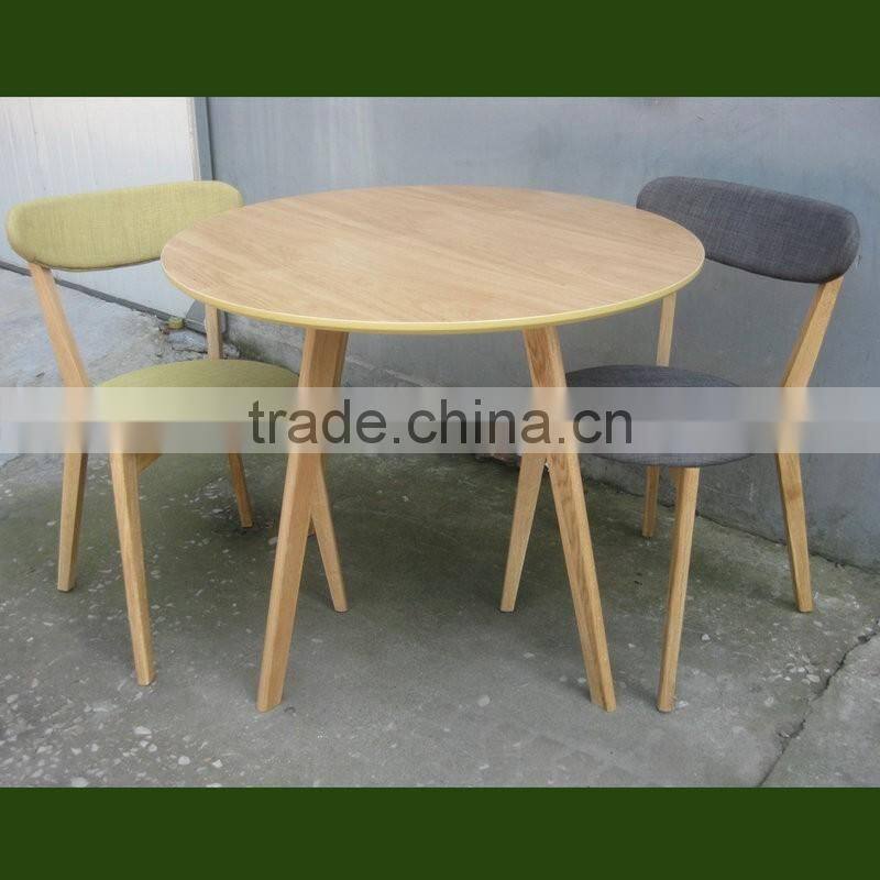 2016 Qingdao wholesale solid wood chair dining table