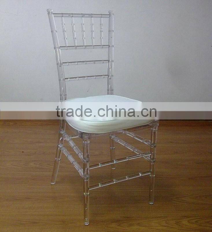 China manufacturer cheap wedding acrylic chairs transparent plastic napoleon chairs
