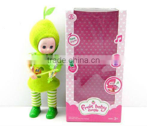 Amazing Pineapple Plastic Doll