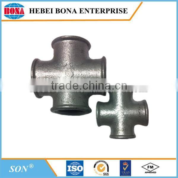 Best Selling Hot Dipped Galvanized Pipe Fitting Cross