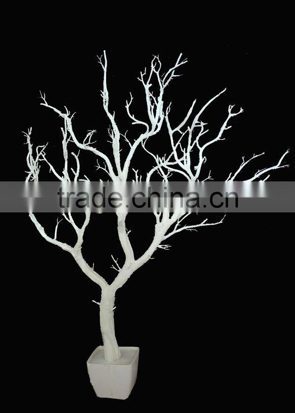 Artificial coral tree for indoor wedding decoration large wedding tree