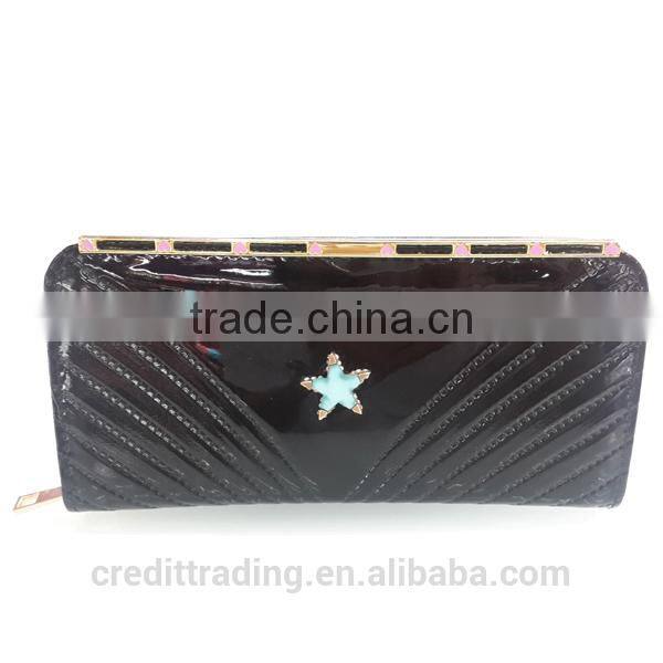 2015 Newest Design leather wallet ladies