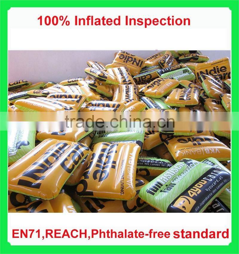 best promotions inflatable beach pillow