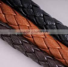 ROUND BRAIDED LEATHER CORD IN DIFFRENT COLORS AND SIZES