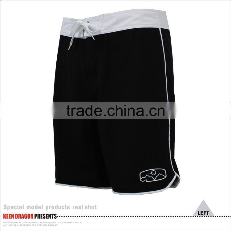 2014 Australia Style Plain Black Mens Swimming Trunks