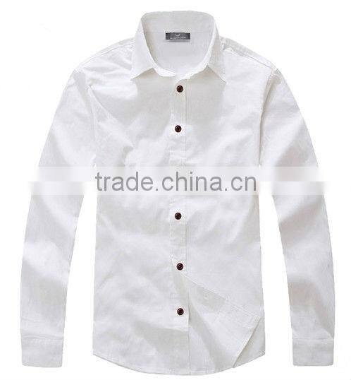 OEM Men's casual shirt in Guangzhou garment factory