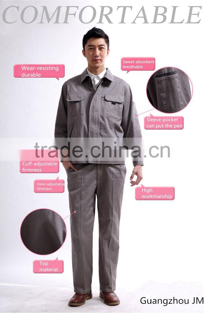 Custom Long Sleeve Cotton Welders Anti Static Coverall Work Suits Wholesale