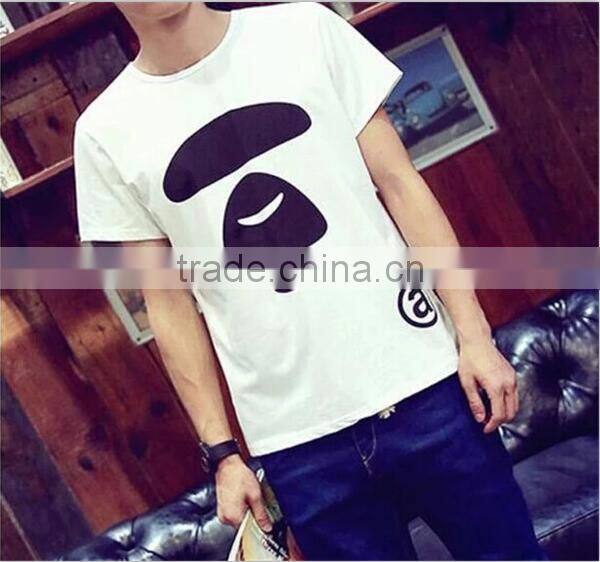 Factory custom t shirt printing 100% cotton