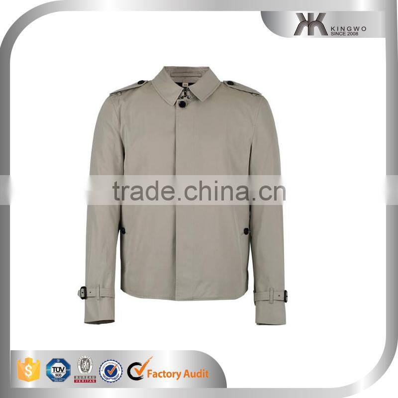 2016 newest best selling stylish high quality luxurious brand khaki jacket men
