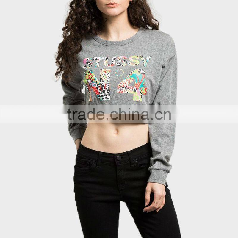 2015 new hoodies knitted hoddies for ladies