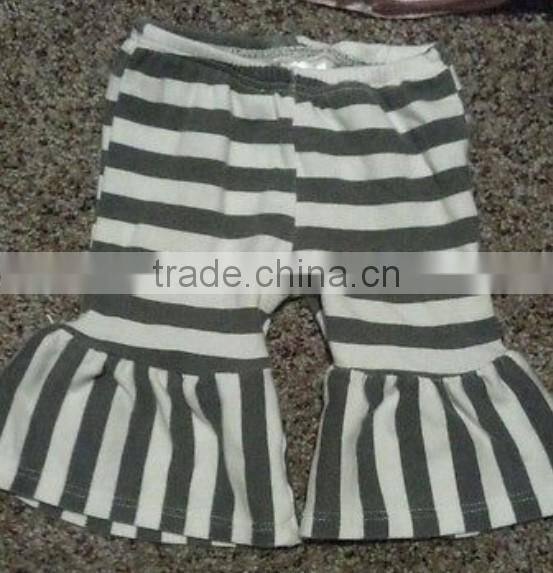 whole price solid ruffle baby girl pants factory supply new casual chidren petti pants ruffle high quality cotton legging
