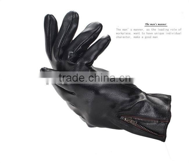 sheep leather gloves man golves