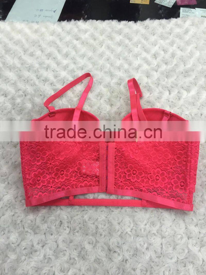 OEM shantou underwear 2017 new design stylish good sale fashion women underwear bra set