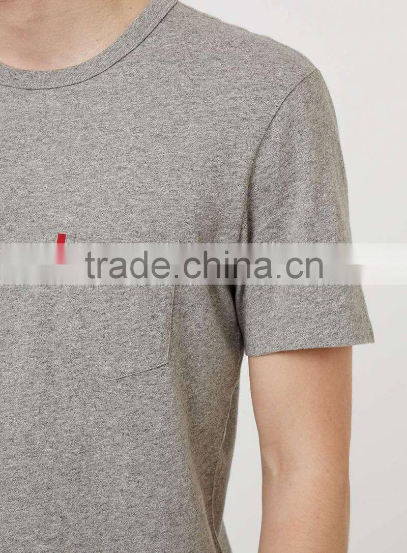 Fashion crew neck short sleeve custom t shirt plain mens t shirt wholesale china
