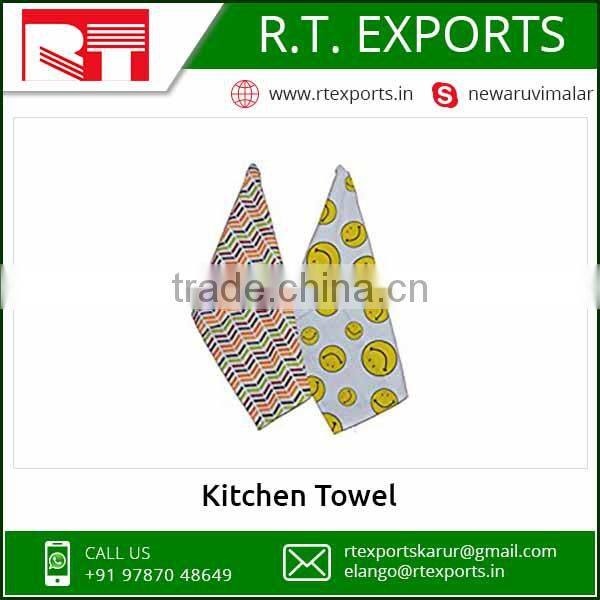 Wholesale Custom Design 100%Cotton Printed Kitchen Towel