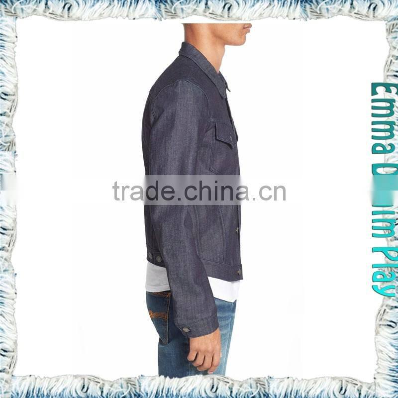 2015 New Fashion Design Mens Short Denim Jacket High Quality Cotton Outerwear