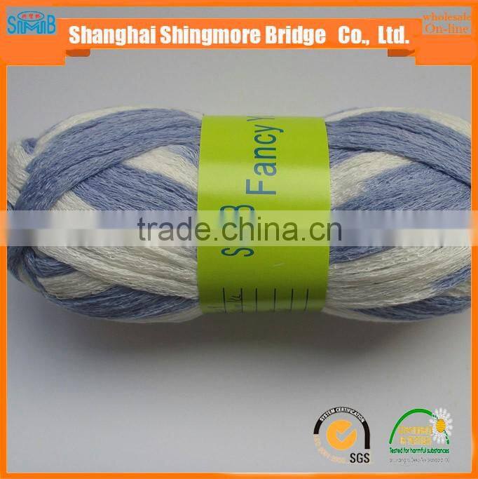 Fashion yarn supplier China hot wholesale mesh yarn for scarf with good yarn prices