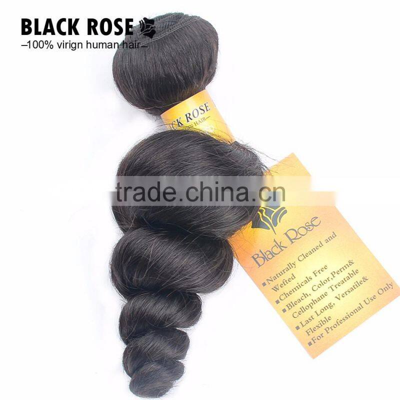 Unprocessed Peruvian Loose Wave Hair Peruvian Human Hair Extension