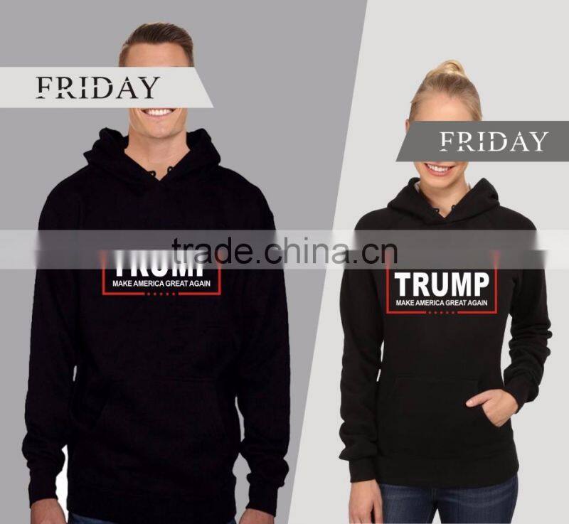 Long Sleeve Hoodies Donald Trump Hoodie Make America Great Again 2017 President