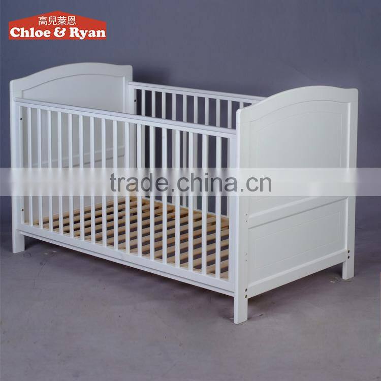 Multi-purpose baby bed wooden antique baby crib
