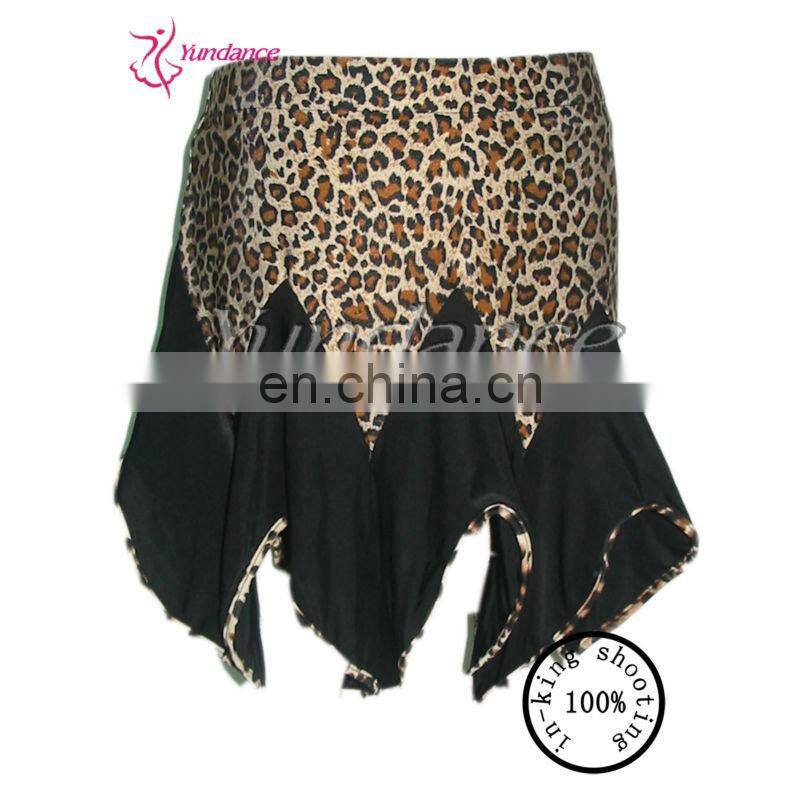 S-323 Leopard Print Formal Skirts Designs