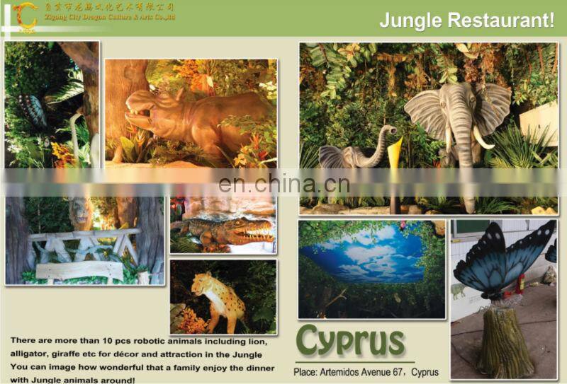 2015 Simulation Insect Exhibition Animatronic Dragonfly for Sale