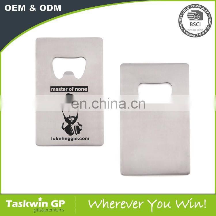 custom credit card bottle opener, Custom Logo Credit Card Bottle Opener