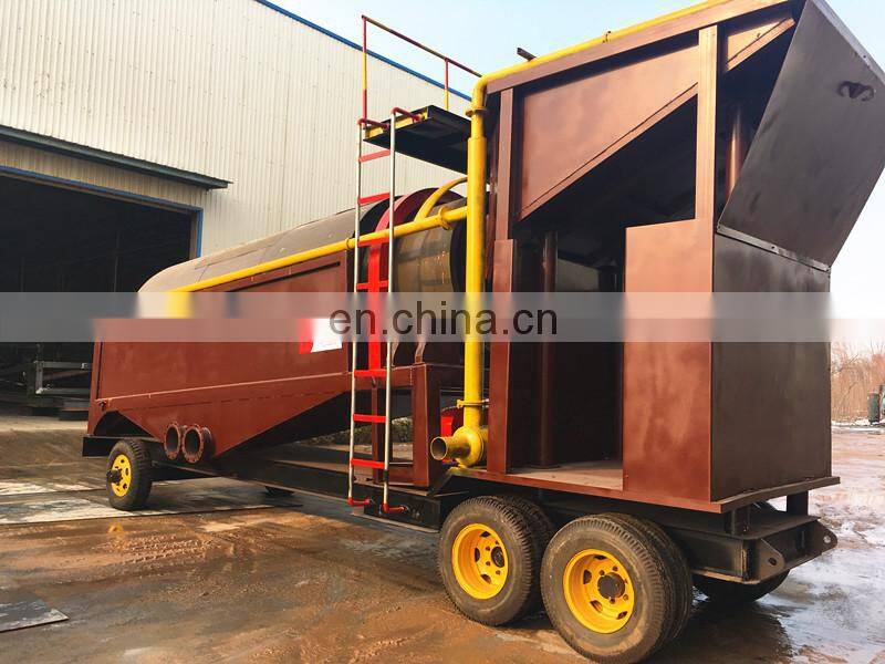 SINOLINKING Long Time Hot Sale Mobile Alluvial Gold Trommel Washing Plant
