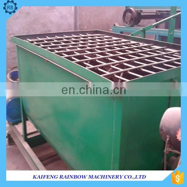 High output organic fertilizer disc mixer