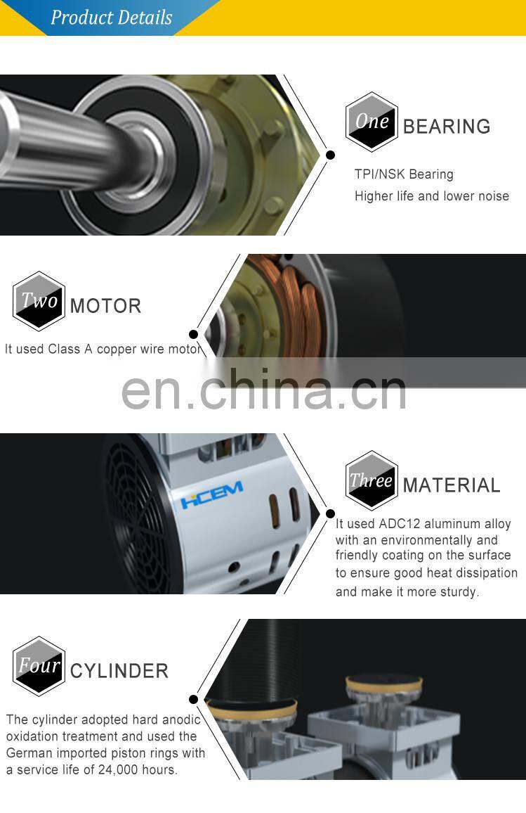 Reliable noiseless 130W oxygen concentrator compressor from china