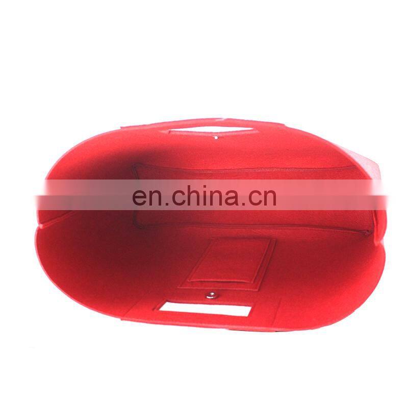 Eco- friendly Cheap Felt Tote Handbag Shopping Hand Bag