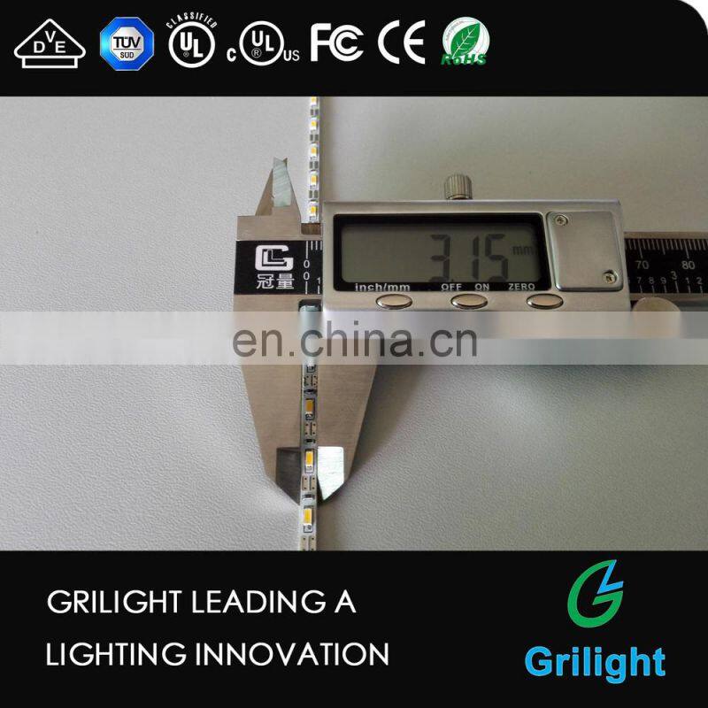 DC5V 3mm Ultra Thin Led Rigid strip 3014