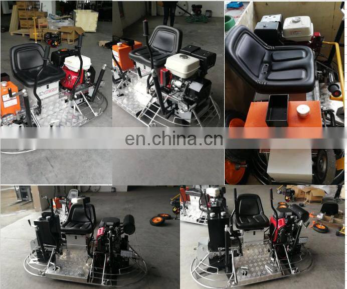 gasoline power trowel  new condition ride on power trowel