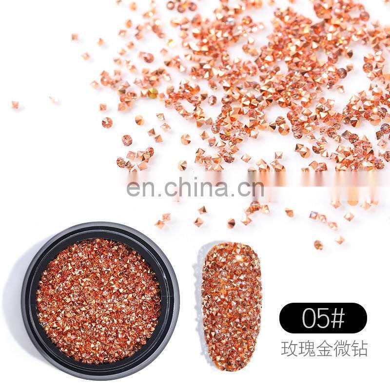 Crystal Sand Tiny Beads Nail Art Rhinestone