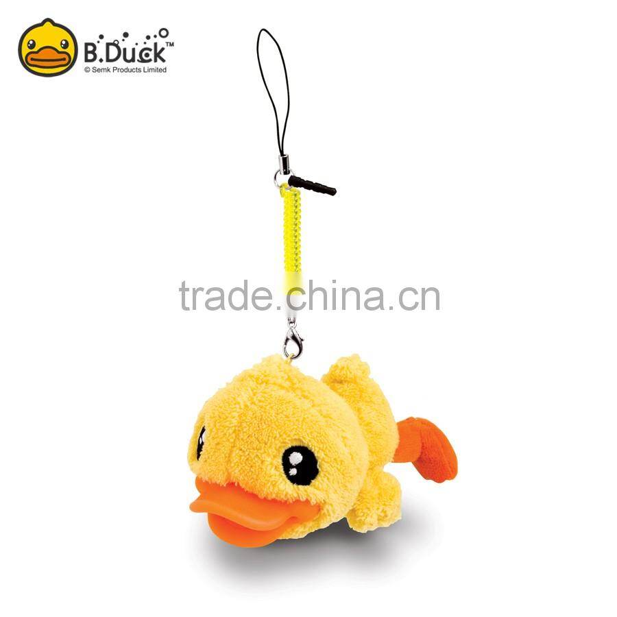 Novelty mobile accessory with duck shape cellphone mobile accessory