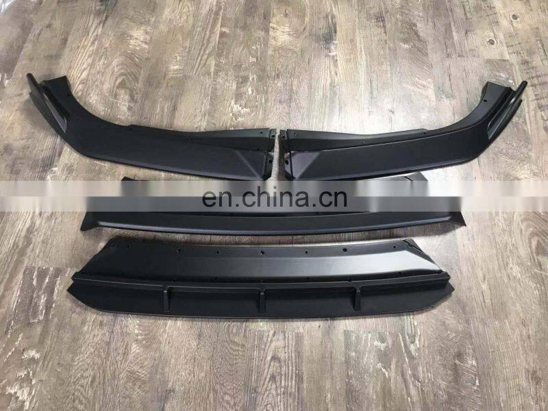 For Accord Front bumper front lip Tail Trunk Spoiler Wing Lip rear diffuser 3PCS